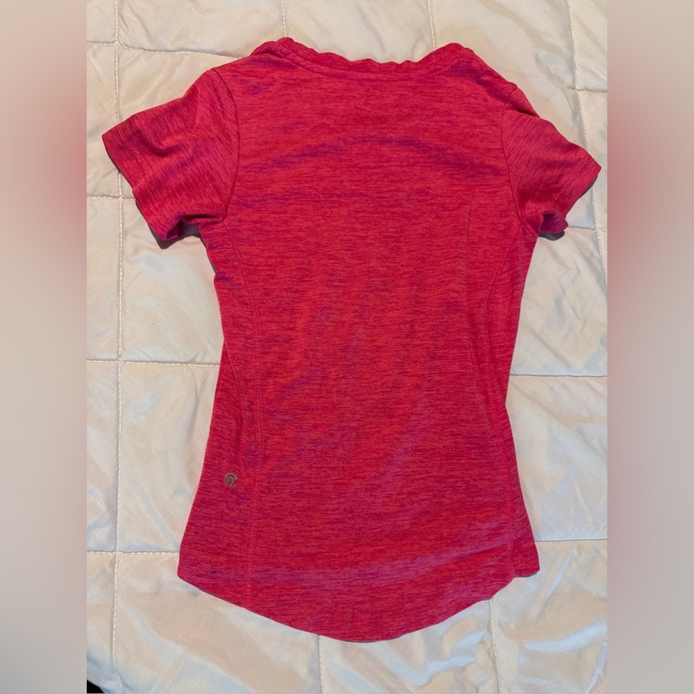 Champion Pink Fitted Short Sleeve Tee - Picture 3 of 3